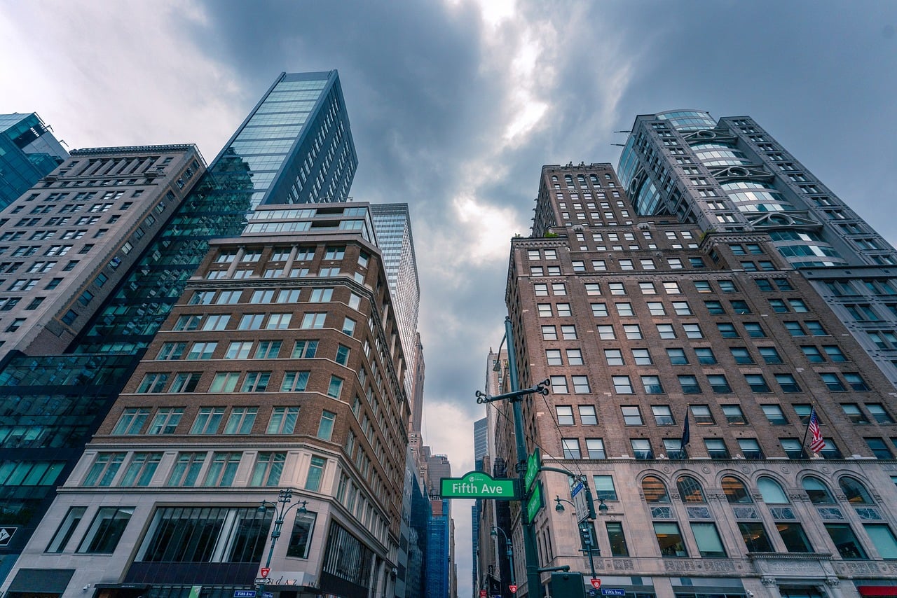 Buildings, perspective, nyc — Crypto Buying Strategies: When to Enter the Market for Maximum Gains